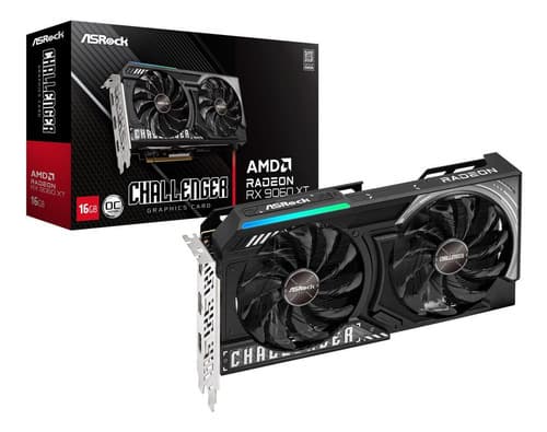 Placa de Vídeo ASRock Radeon RX 9060 XT 16GB