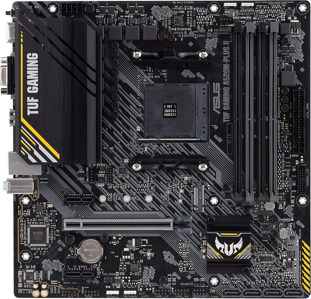 Placa-Mãe ASUS TUF GAMING A520M-PLUS II