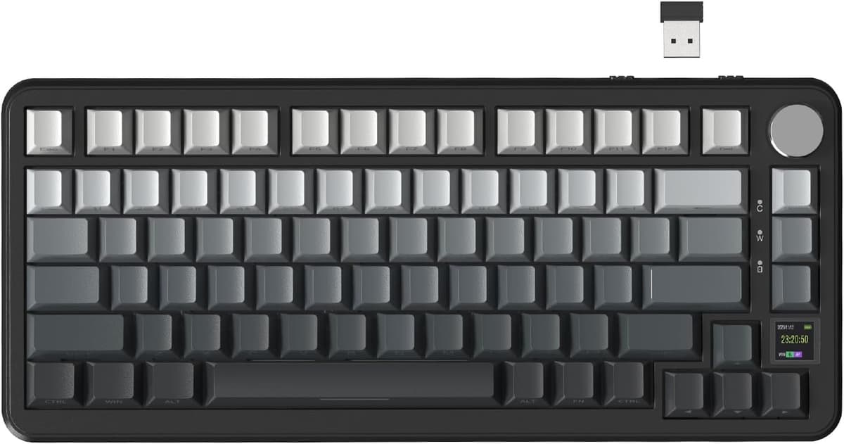 Teclado mecânico gamer Attack Shark X85