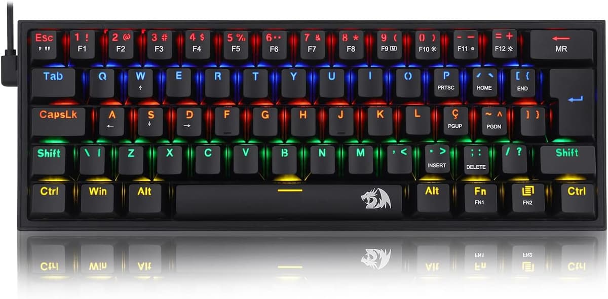 Teclado Mecânico Gamer Redragon Fizz