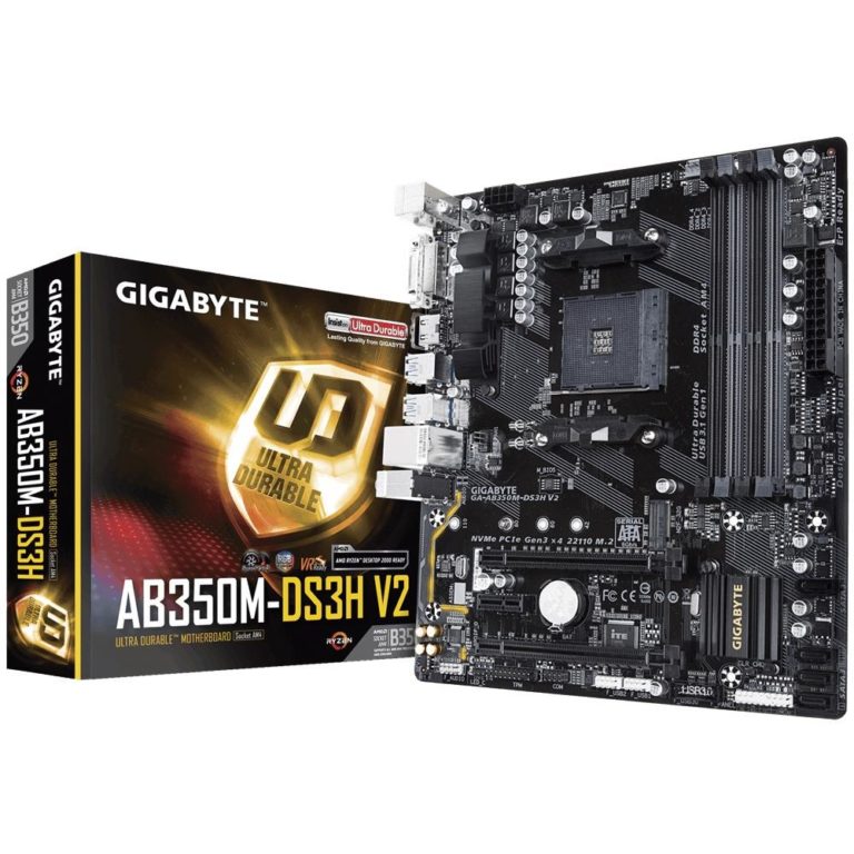 Gigabyte ga ab350m ds3h v2 обзор