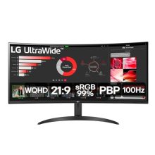 Monitor LG UltraWide Curvo 34″ WQHD 21:9 HDR10 100Hz – 34WR50QC-B
