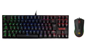 Kit Gamer Redragon Teclado Kumara, RGB + Mouse Cobra M711